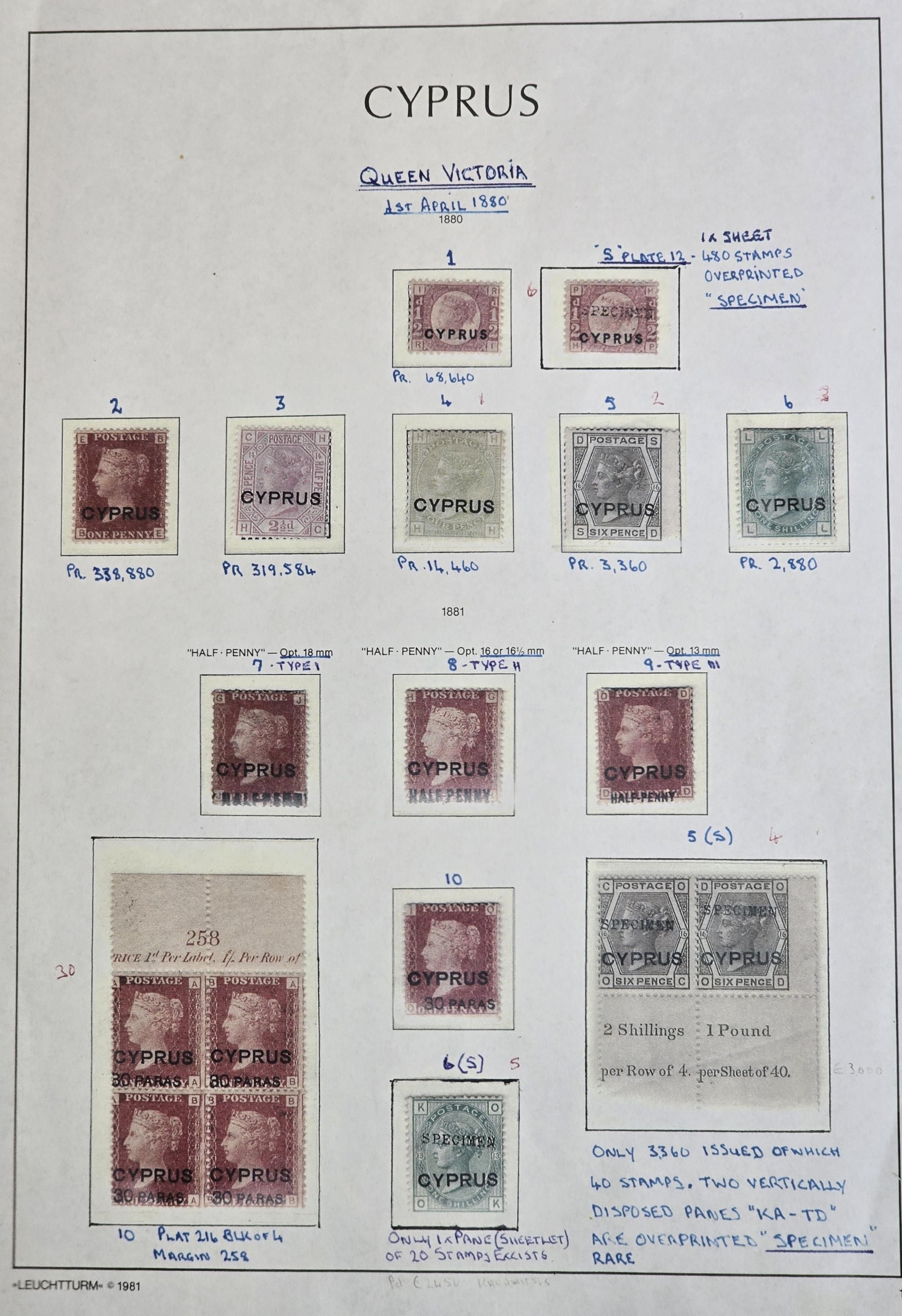 Queen Victoria 1st April 1880